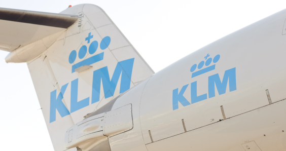 KLM flight