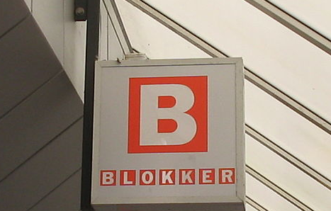 blokker sign