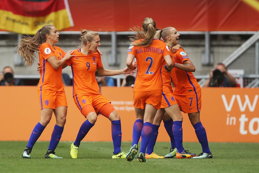 European champions The Dutch women's team take title with 42 win over