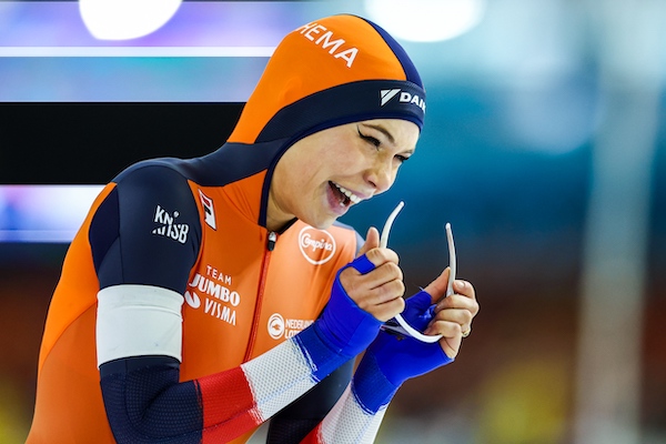 Jutta Leerdam Wins 1 000 Metres Gold At World Speed Skating Championships Dutchnews Nl