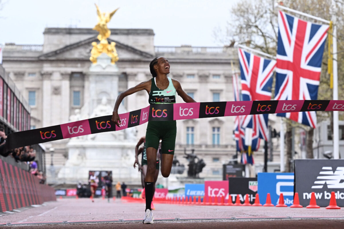 Sifan Hassan beats pain, nerves and a world-class field to win London ...