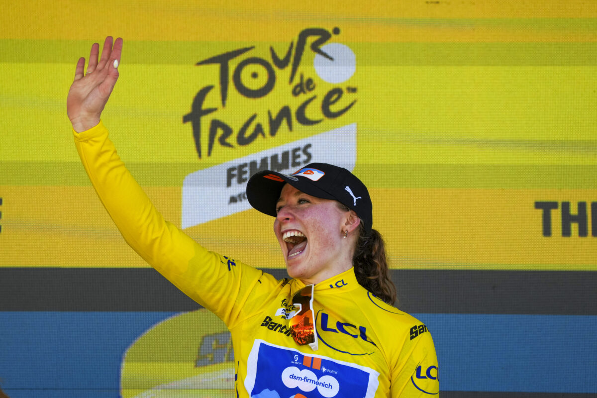 Kool keeps her head to take yellow jersey in Tour de France