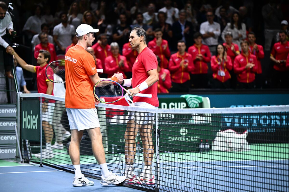 Van de Zandschulp on shock win: "I'd have cheered for Nadal too"