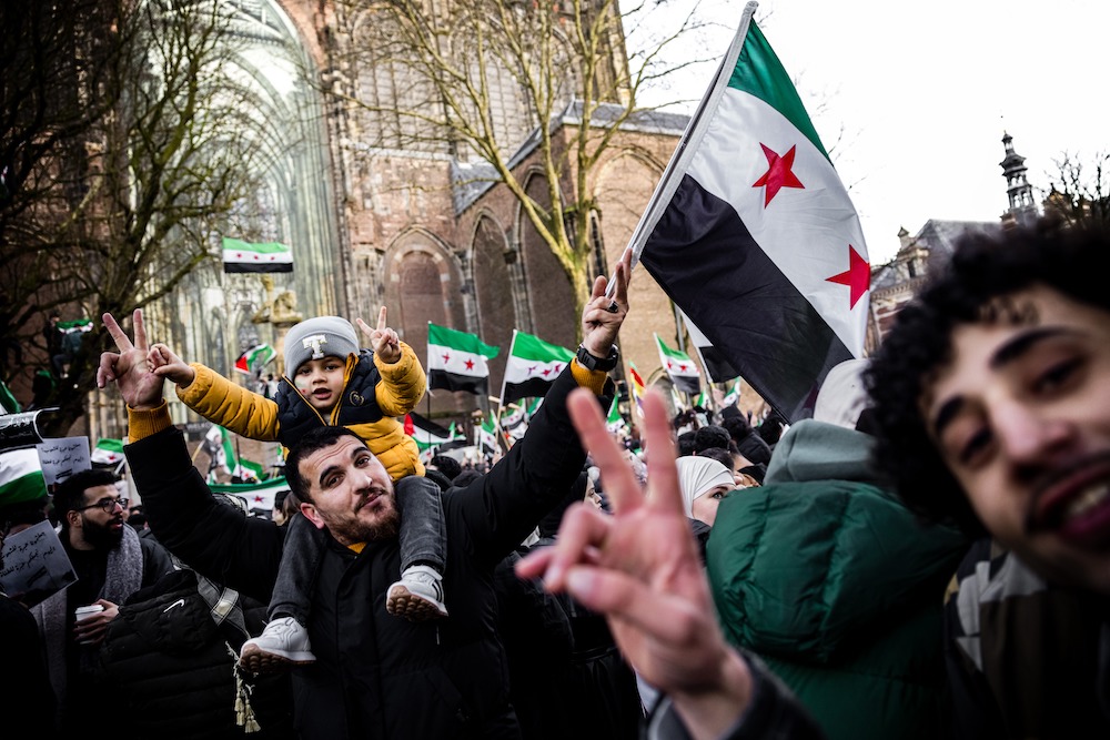 Dutch welcome downfall of Assad regime as Syrians celebrate