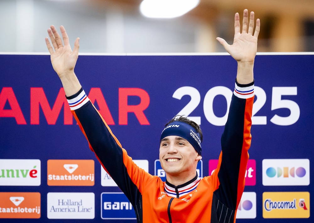 Three out of four golds for Dutch skaters at world championships